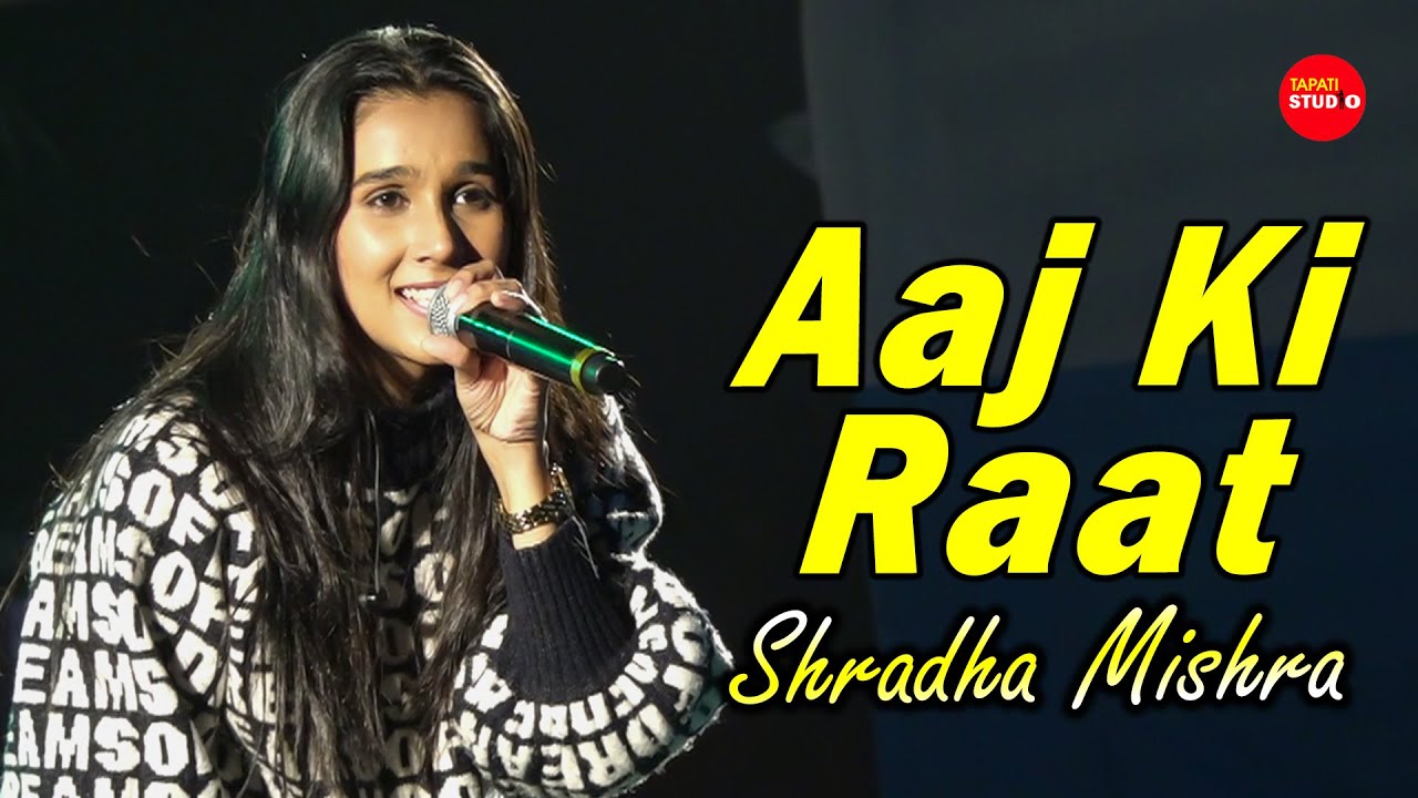 কলকাতায় এই প্রথমবার - Shradha Mishra (Saregamapa 2024 Zee Tv Singer) | Aaj Ki Raat | Stree 2