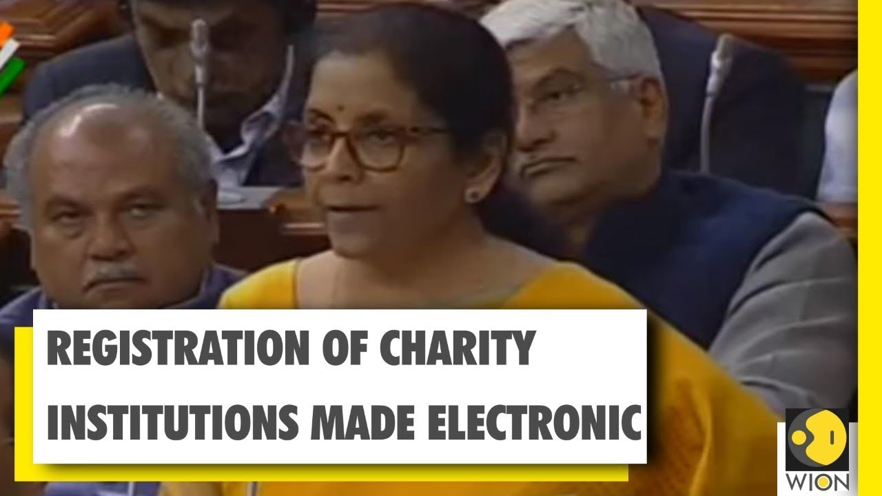Union Budget 2020: Charity institutions registration made completely electronic