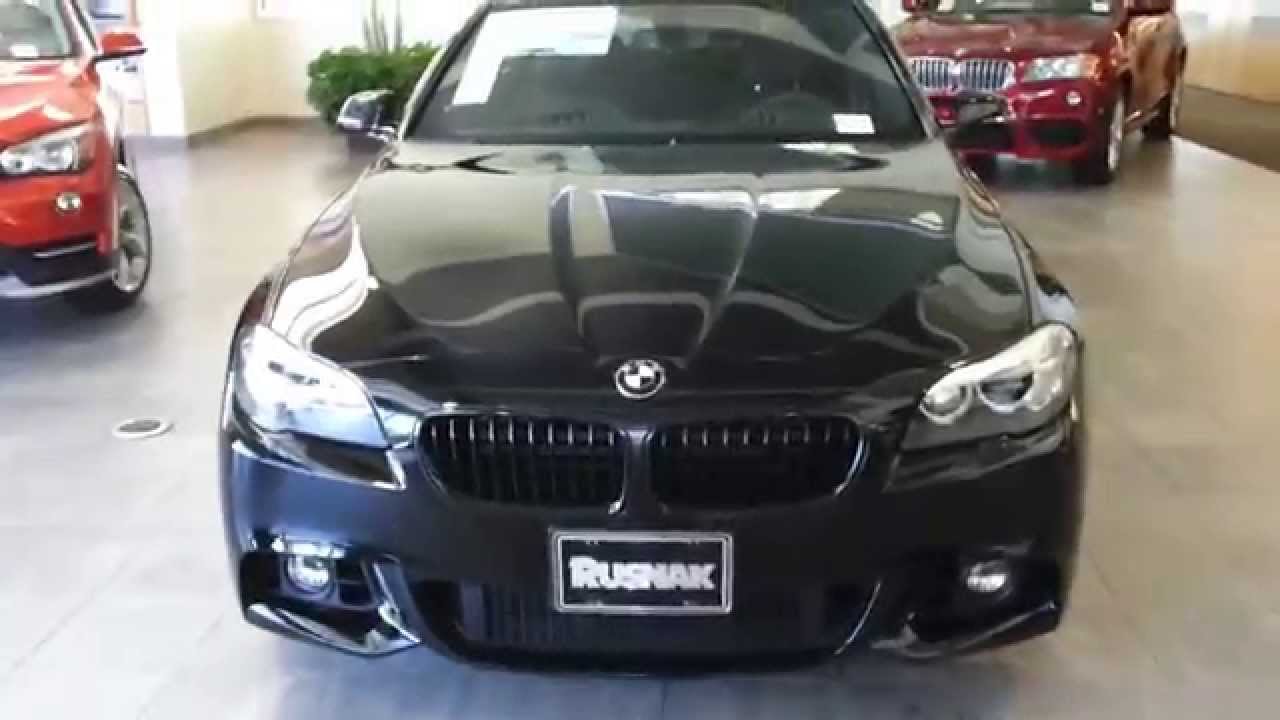 Новый BMW 535I в черном цвете!! Черные 19-дюймовые диски M Sport