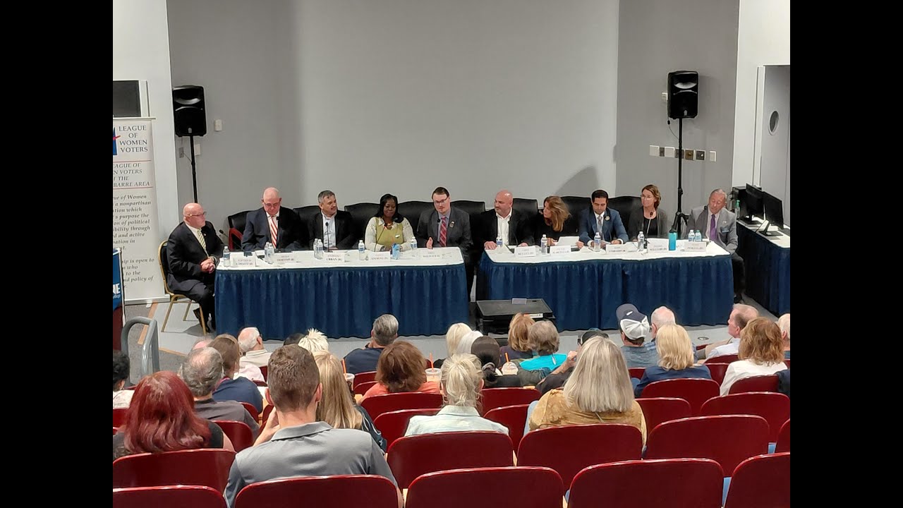 Wilkes Barre League of Women Voters Luzerne County Council Forum September 30 2025