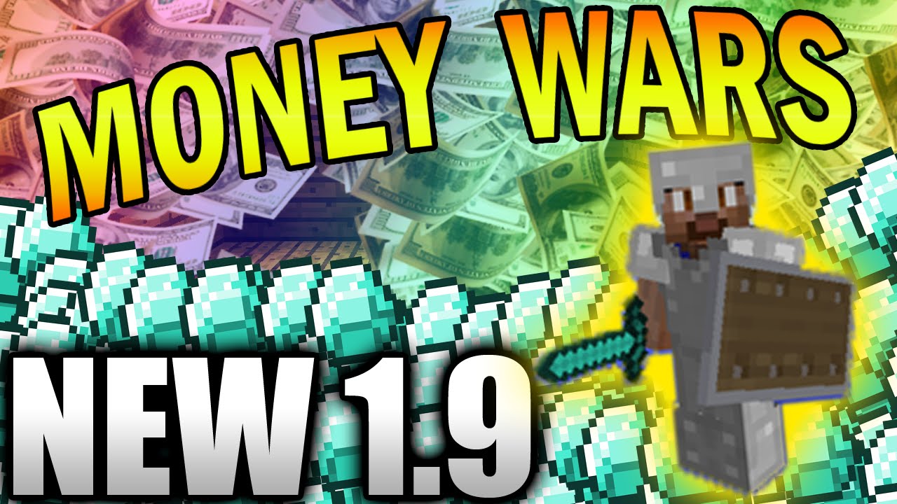 SHIELD TIME! - Minecraft 1.9 MONEY WARS #1 with Vikkstar