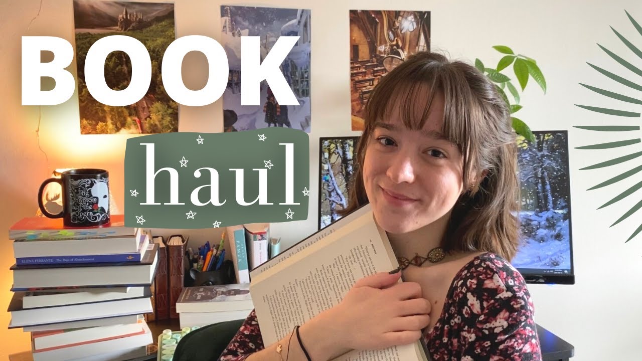 BOOK HAUL✨✨ classics, new authors & old favourites