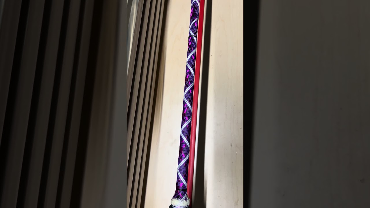 D2 Void Warlock Theme Custom Fishing Rod Wrap.  “Nova Bomb”