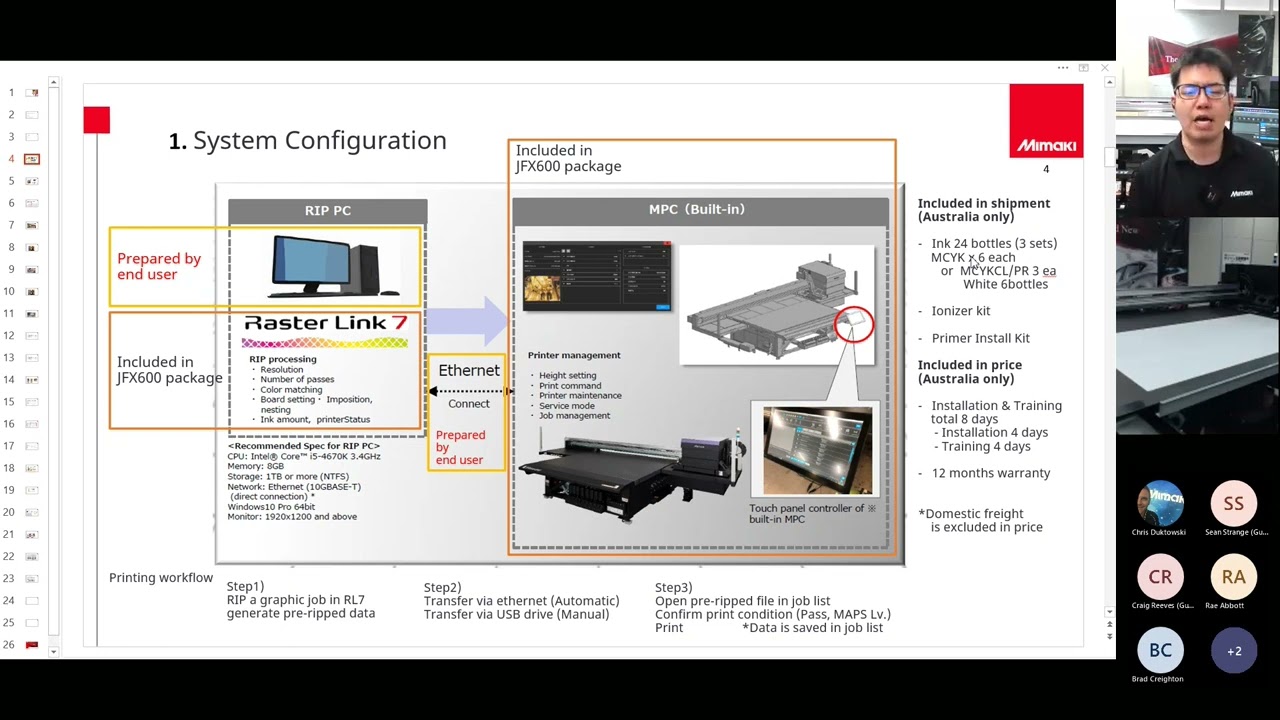 Mimaki - New JFX600-2513 product webinar and live demo