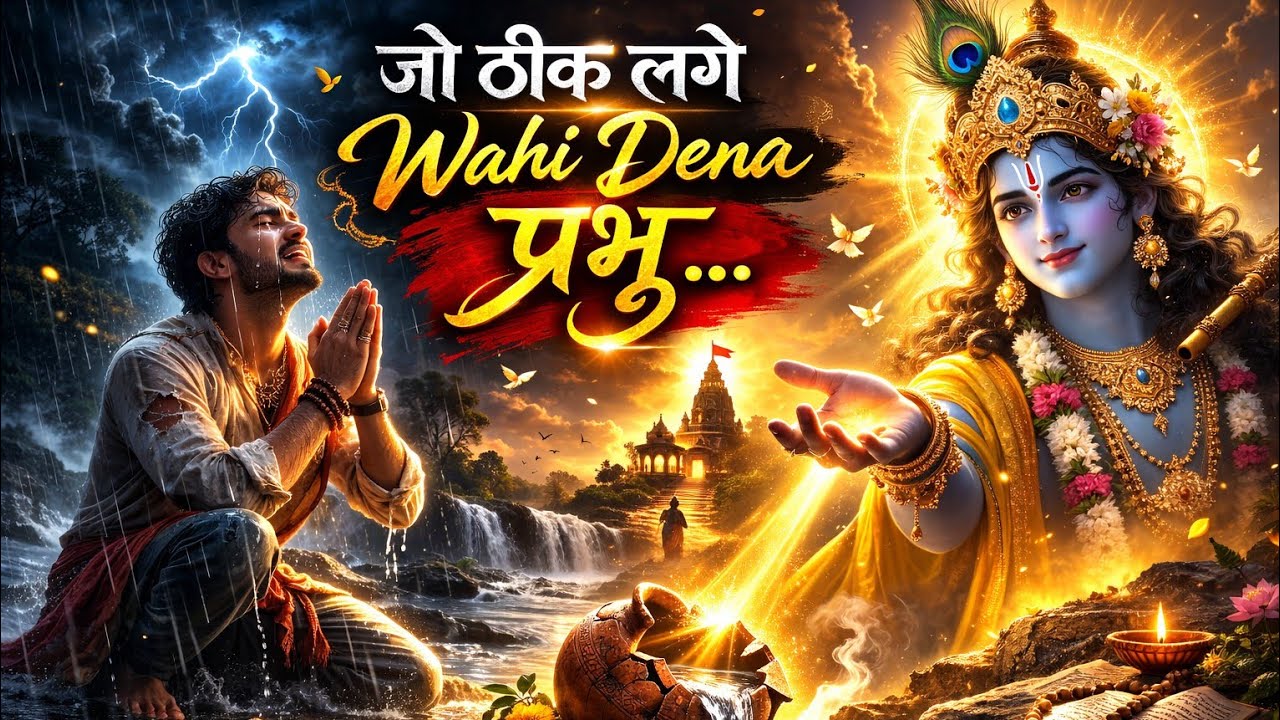 जो ठीक लगे वही देना प्रभु… | Krishna Bhakti Story That Will Change Your Life