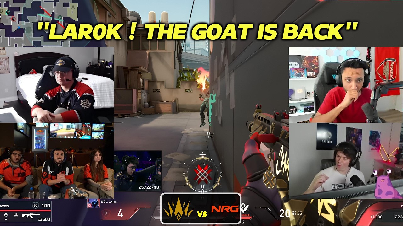 Streamer React To Unbelievable Moments from BBL vs NRG