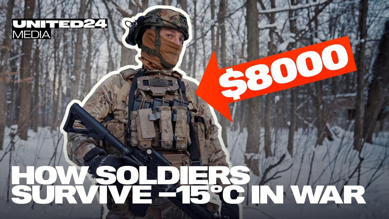 How Soldiers Survive −15°C ❄️ in War. Real Winter Combat Gear Breakdown