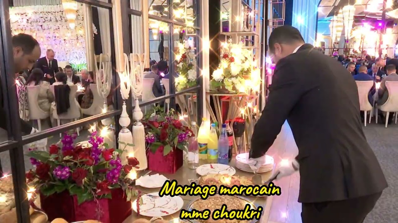 حفل زفاف كيحمق من انجاز شكري ممون الحفلات بالرباط