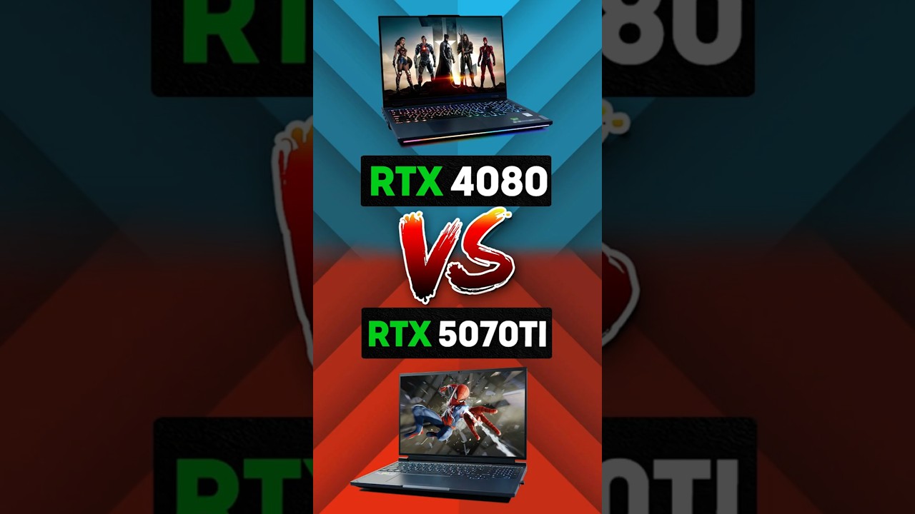 СРАВНЕНИЕ RTX 5070TI vs 4080 В НОУТБУКАХ #rtx5070ti #nvidia #rtx4080 #legion #lenovo #laptop