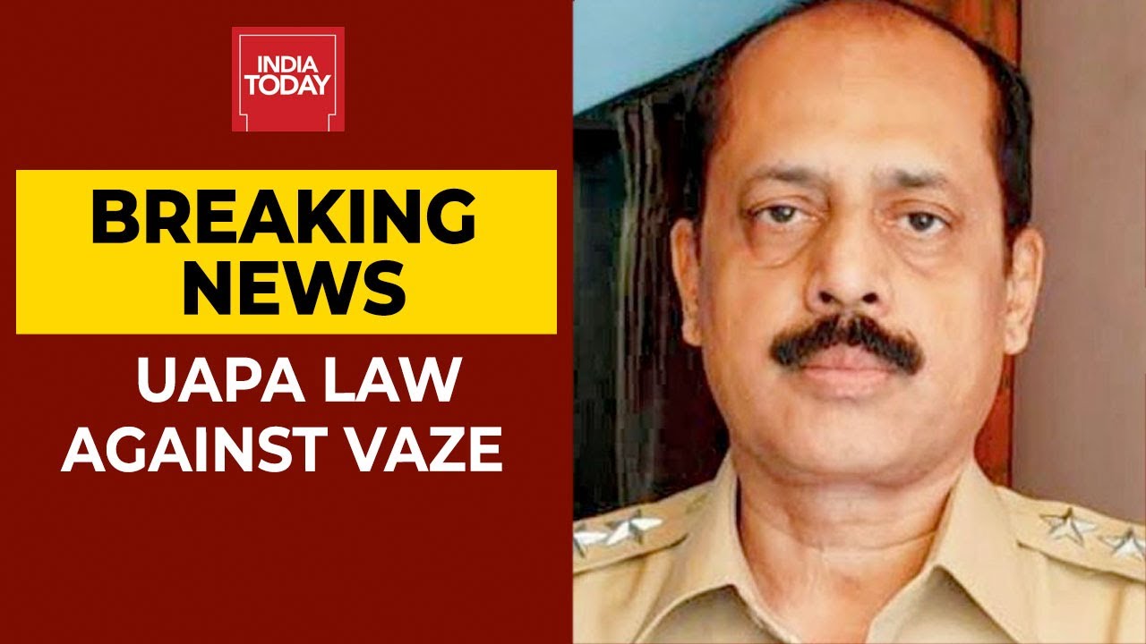 Ambani Security Scare: NIA Invokes Stringent UAPA Law Against Sachin Vaze | Breaking News