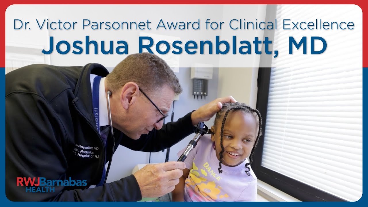 Newark Beth Israel Medical Center’s 2025 Dr. Victor Parsonnet Award for Clinical Excellence