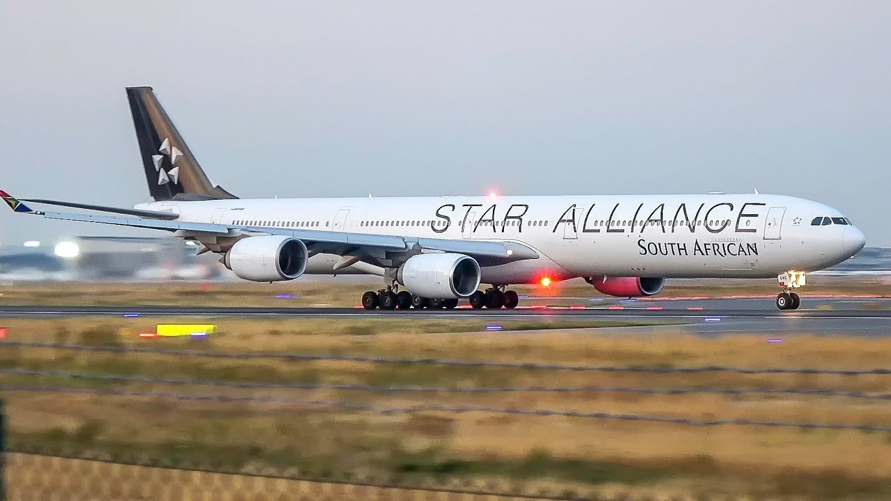 (4K) Plane spotting: 20+ minutes of PURE A340 action! A340-300, A340-500 and A340-600!