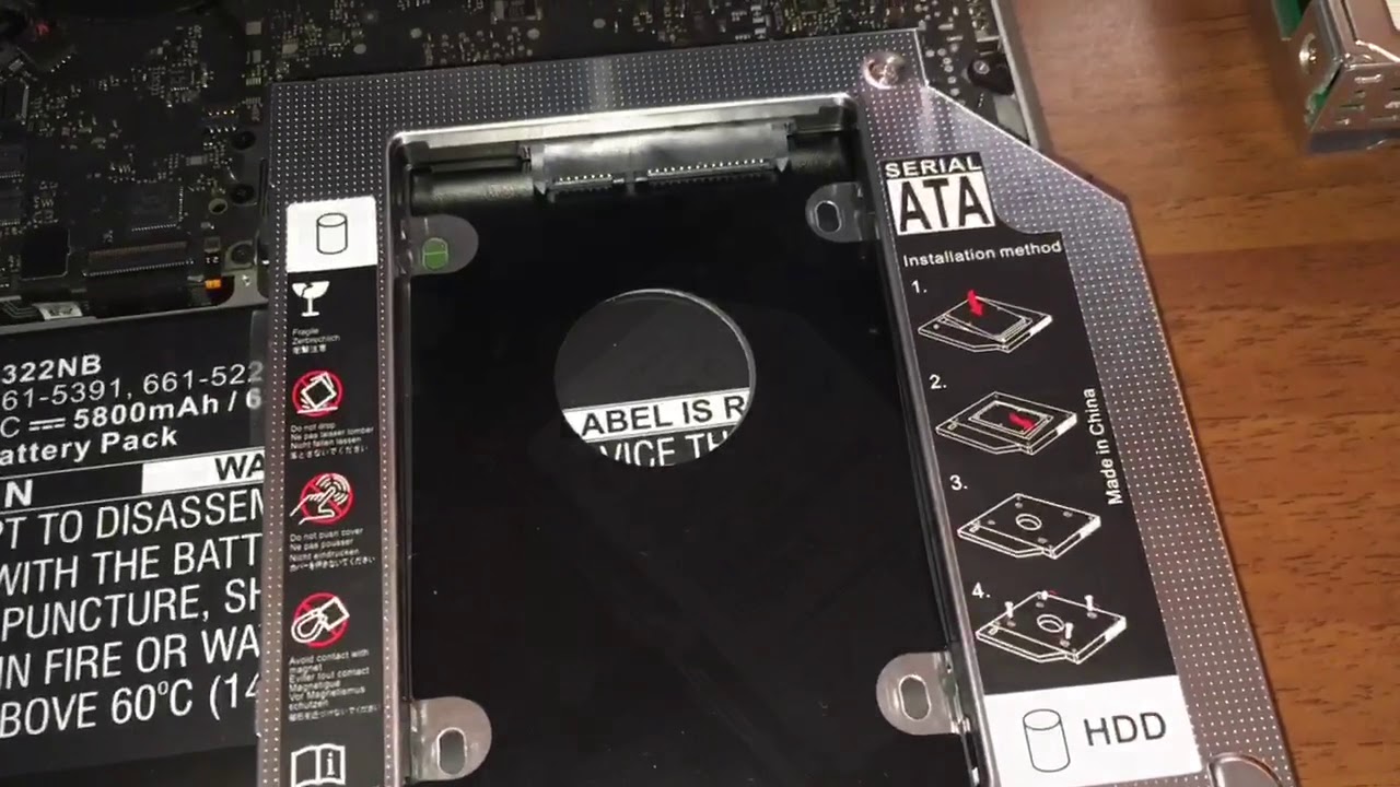 Adding 2nd hard drive to 2013 MacBook Pro