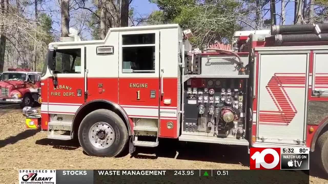 ‘They ran out of water’: Homeowner blames lack of nearby hydrants after fire destroys home