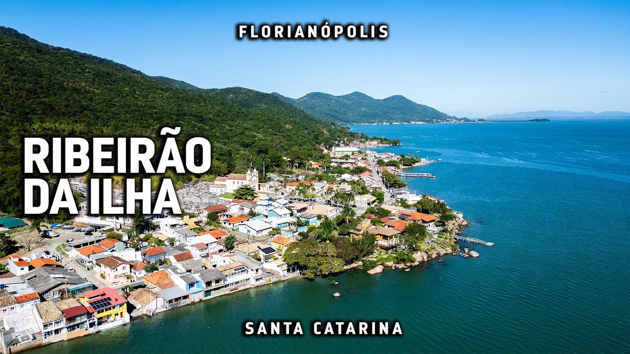 Ribeirão da Ilha em Florianópolis, Santa Catarina - Imagens Aéreas de um Paraíso Deslumbrante!