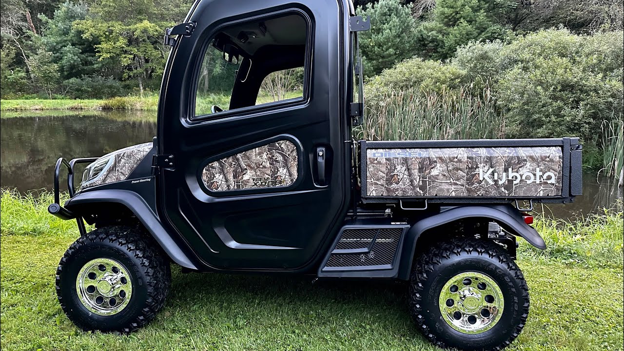 Kubota RTV-X1100C, 2 week review and new accessories.