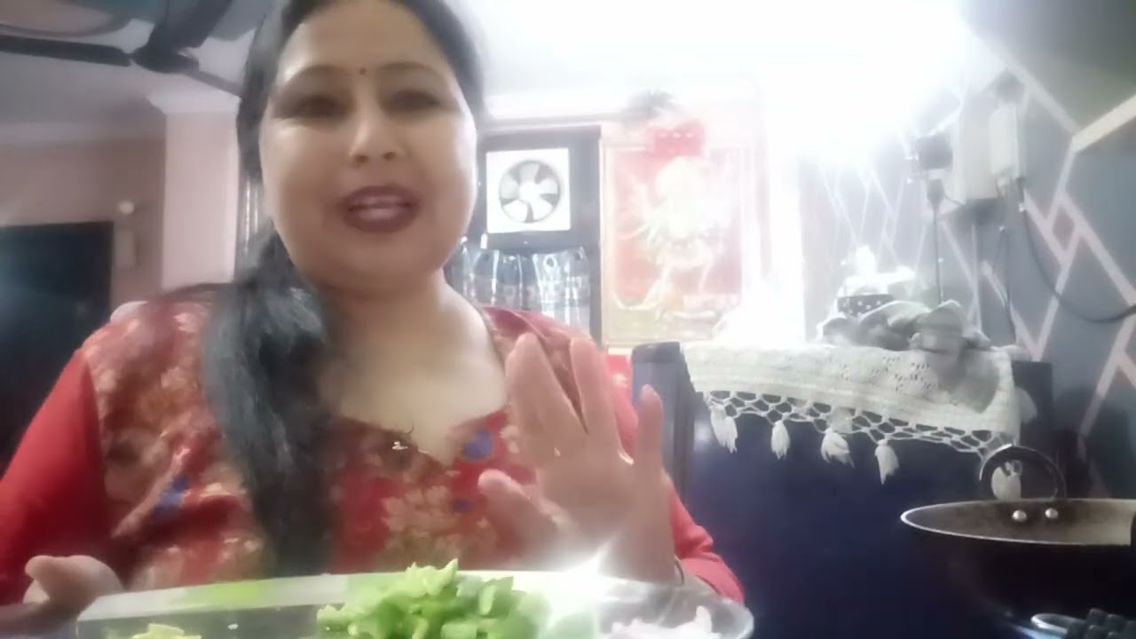 Naye sal per chilli chicken banaya