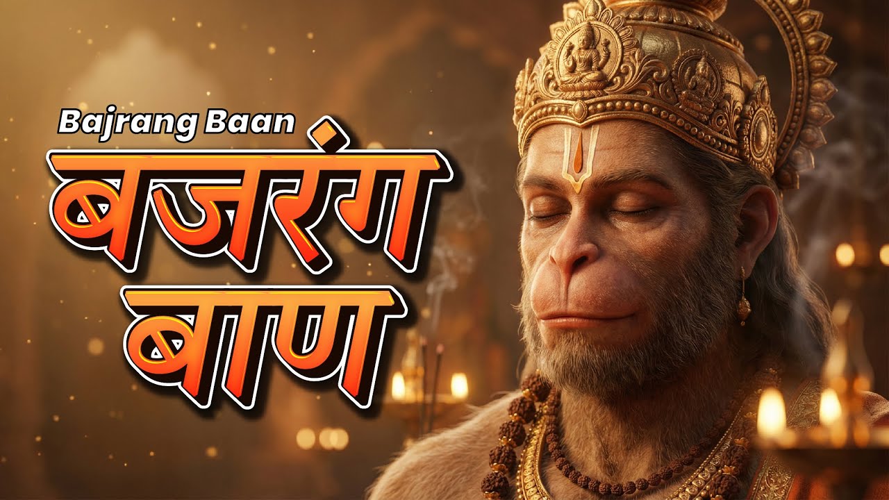 Bajrang Baan | बजरँग बाण | Bajrang Baan Mantra | Hanuman Bhajan  