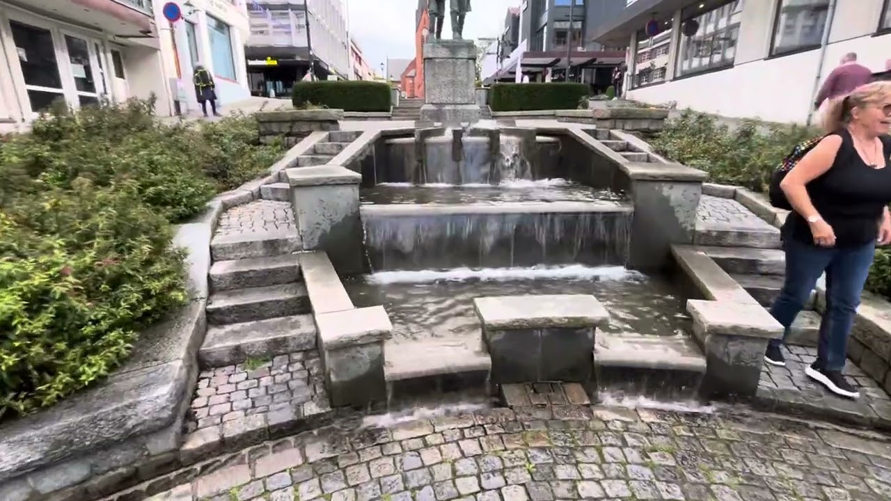 Haugesund walk through/norway/explore/travel/waterfalls/city/shorts/travel/walking/vikings 