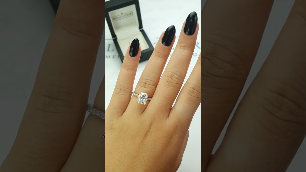 2-carat emerald-cut diamond