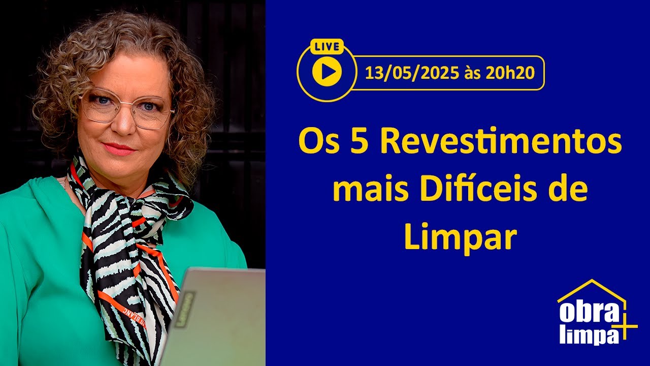 Os 5 Revestimentos mais Dif&iacute;ceis de Limpar | #LIVE287