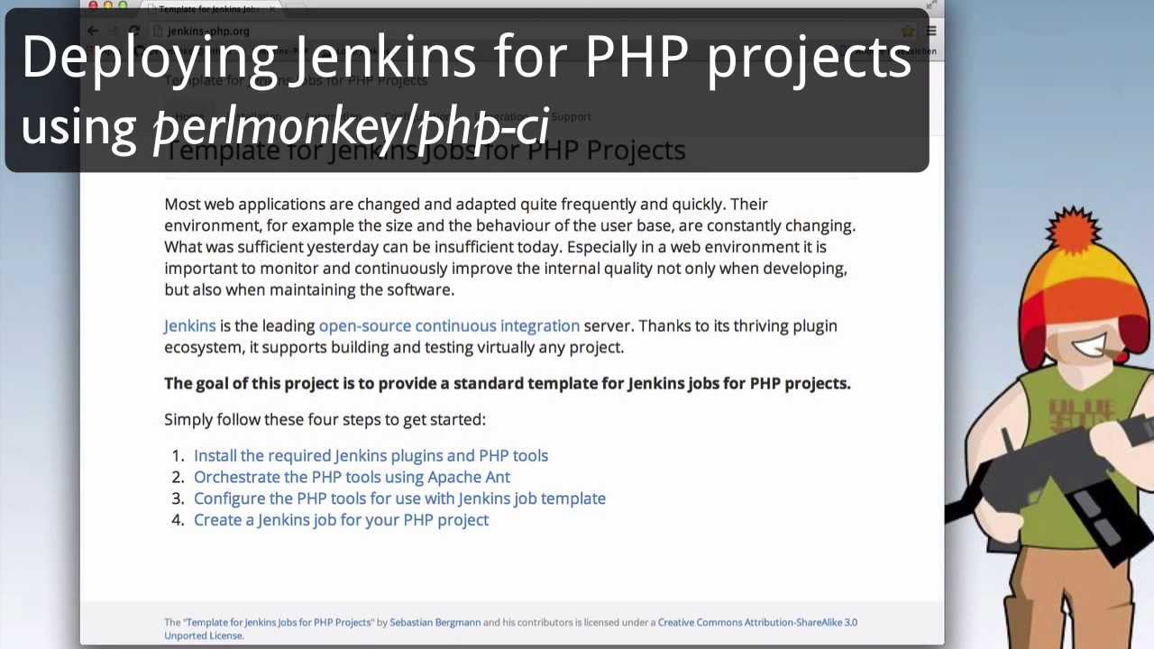 Setting up Jenkins for PHP projects