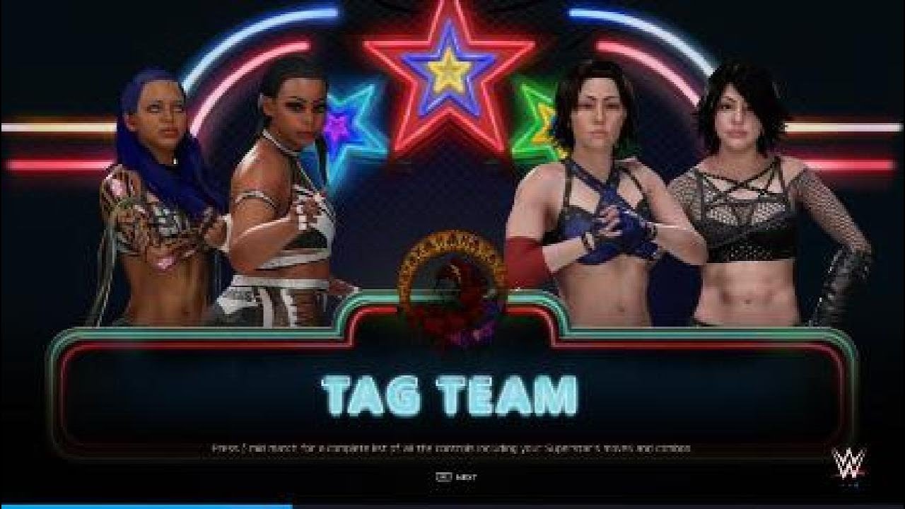 WWE 2K25 Tag Team - The Islanders vs Bad News B*tches