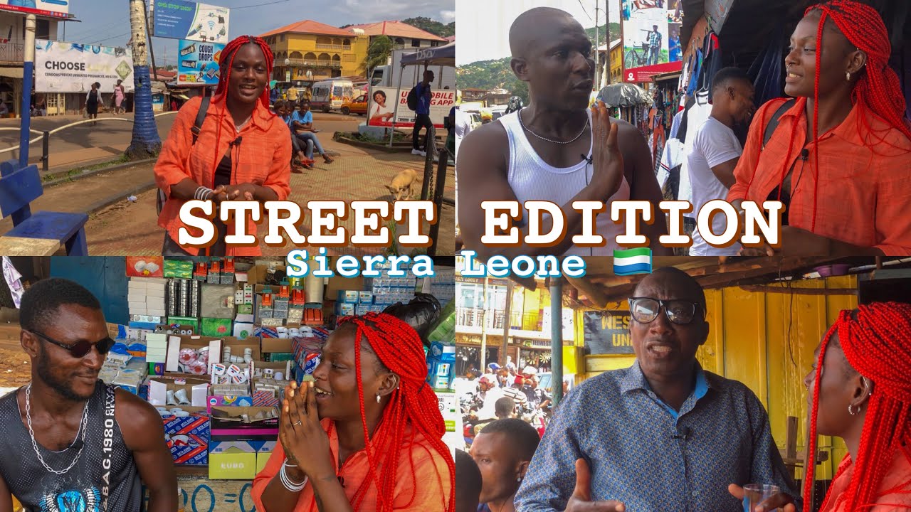 Sierra Leone WOMEN are??? |Public Interview 🇸🇱