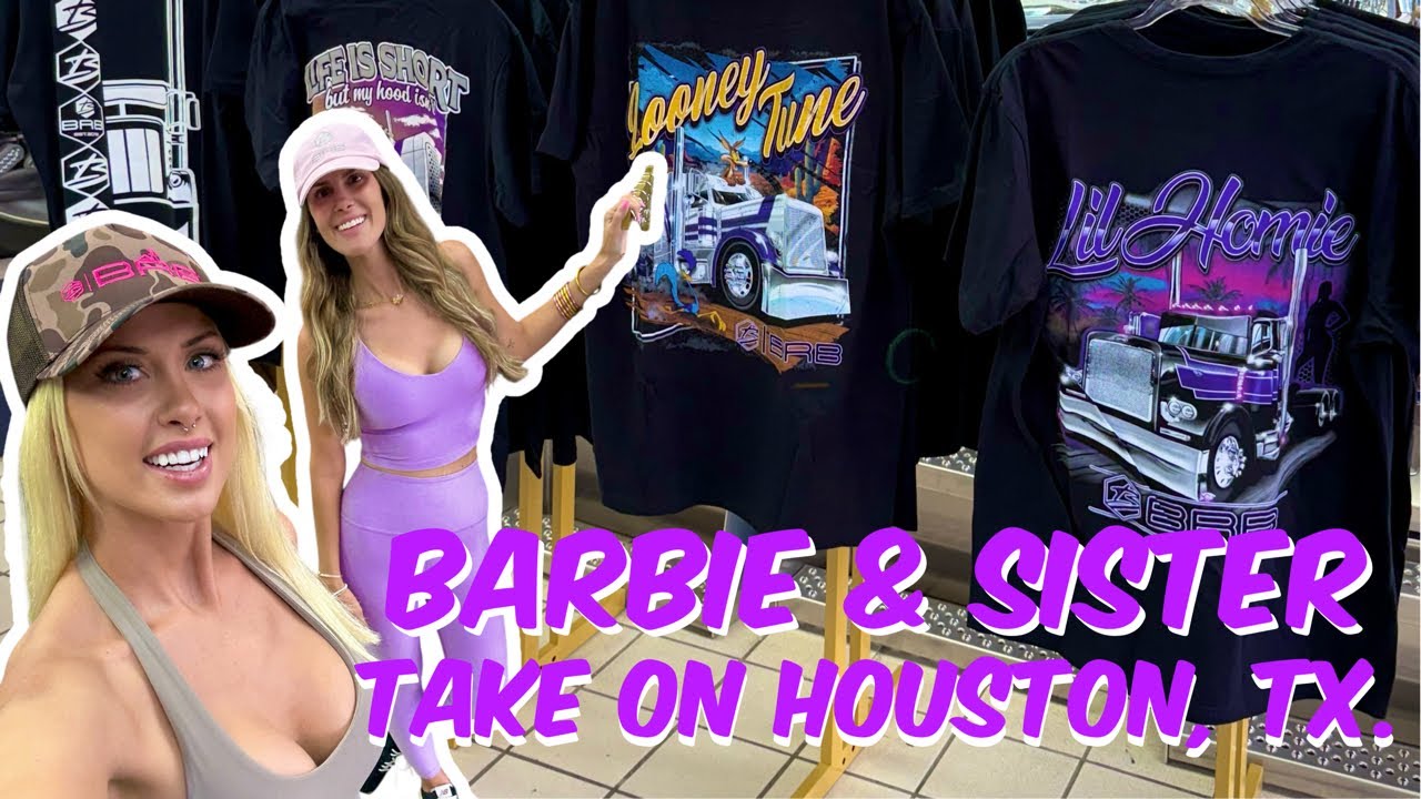 Barbie & Sister Take on Houston, Tx VLOG!
