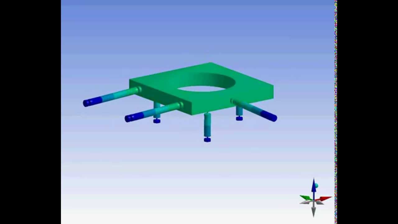 Parallel Kinematics Stage / 6-Axis Simulation with Piezo Linear Motors / Hexapod