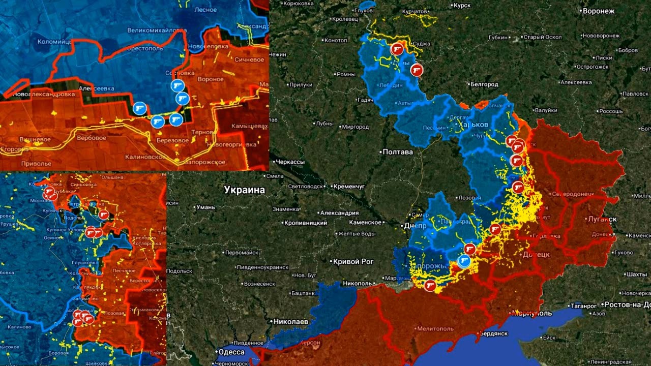 14.02.2026 Карта боевых действий. Атака ВСУ. Бои в районе Купянска