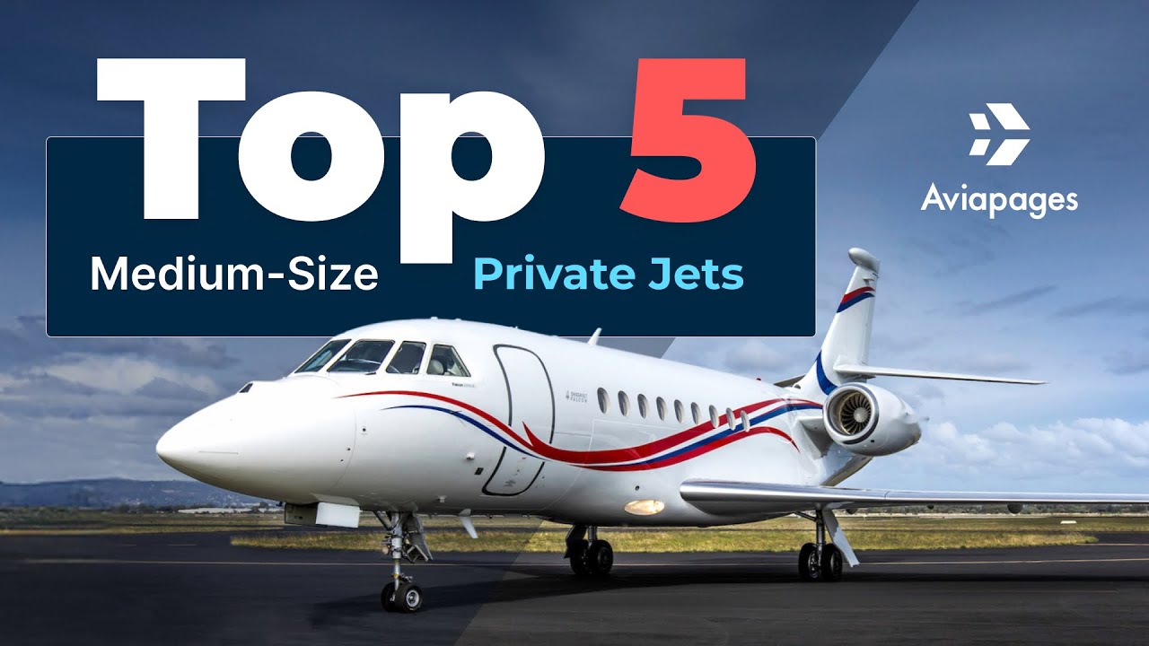 Top 5 Midsize Private Jets 2025 | Latest Prices & Features