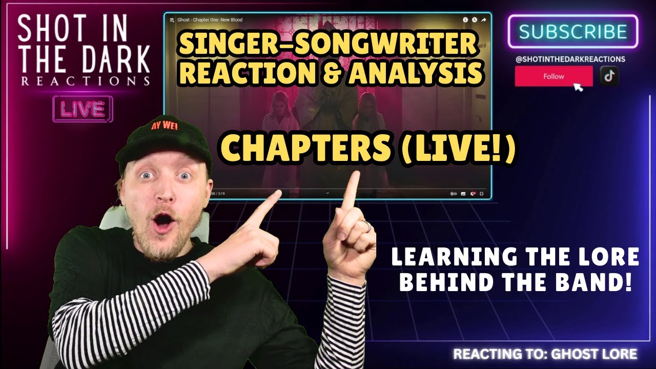 LIVE! | LORE TIME! | @thebandghost - The Chapters | SINGER SONG WRITER FIRST TIME REACTION