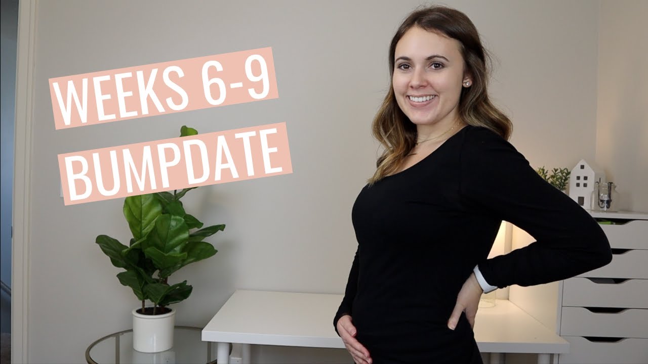 WEEK 6-9 PREGNANCY UPDATE | First-Time Mom