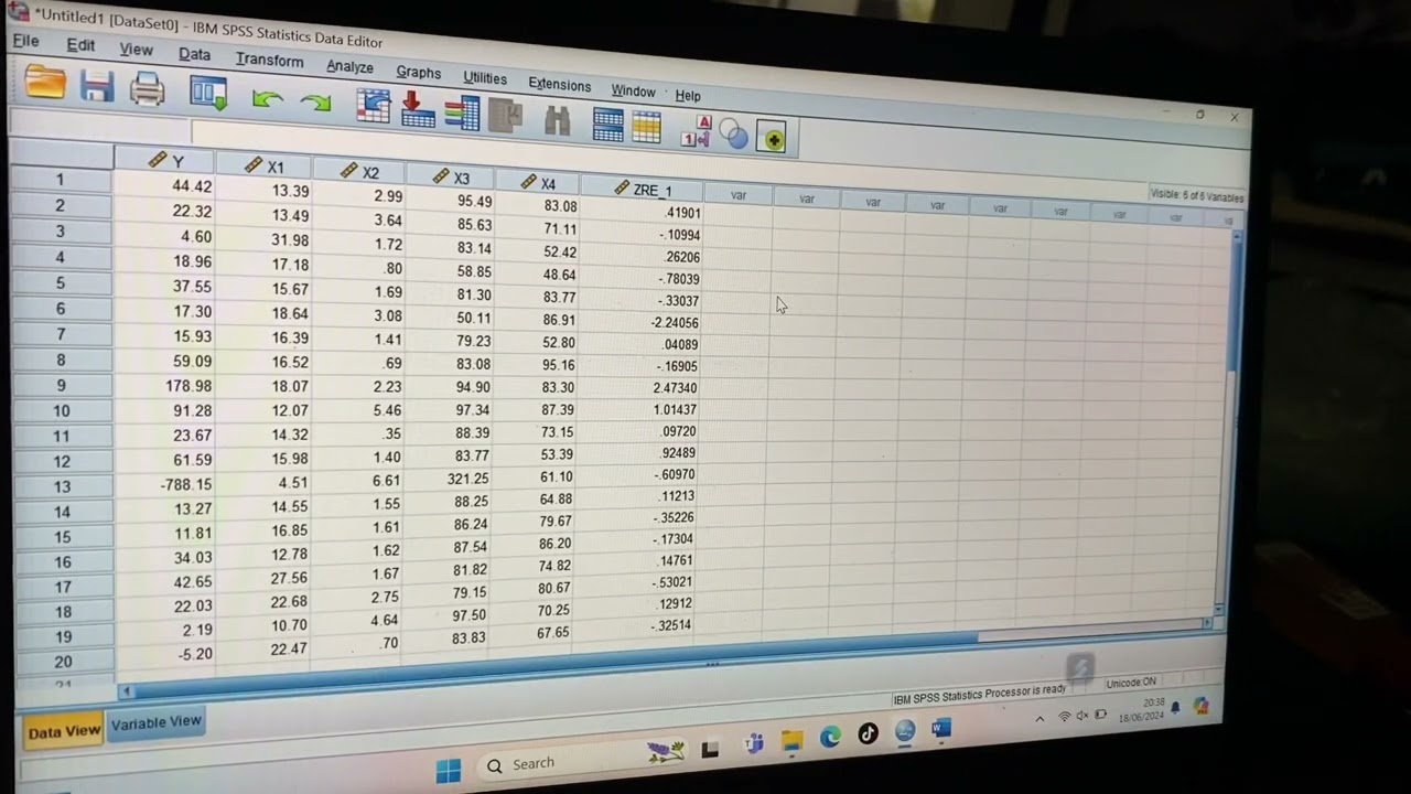 Tutorial Menggunakan Spss untuk data Panel
