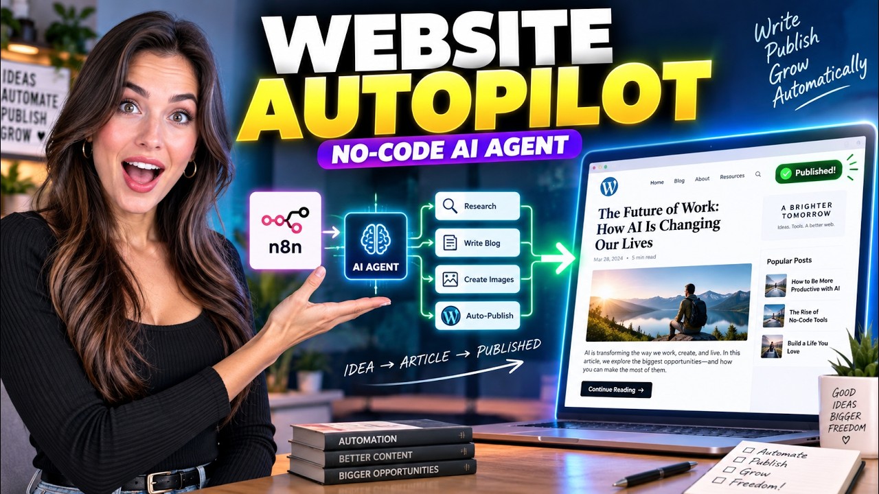 Проект 2: Создание no-code ИИ-агента для работы вашего сайта на автопилоте