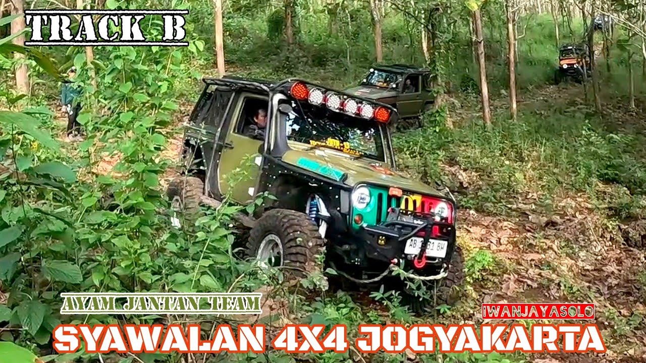 SYAWALAN OFFROAD 4X4 JOGYAKARTA 2025 - BUKIT ROSO WULAN KABUPATEN GUNUNG KIDUL - TRACK B