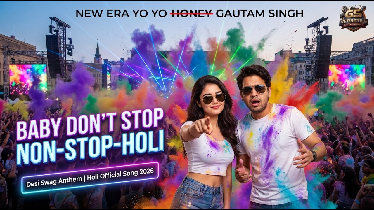 Baby Don't Stop Non-Stop Holi | Ultimate Holi Party Anthem 2026 | GS Versatile
