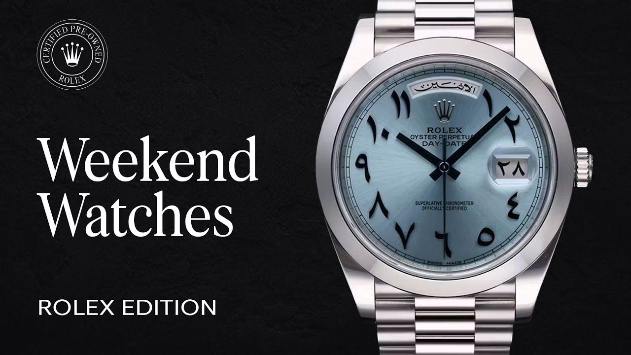Weekend Watches - Rolex Day Date 40 Eastern Arabic Numerals - Rolex Certified Pre-Owned