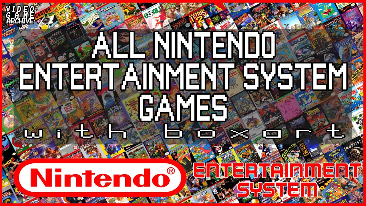 Nintendo Entertainment System [NES] Game Collection Complete | V G A - Video Game Archive