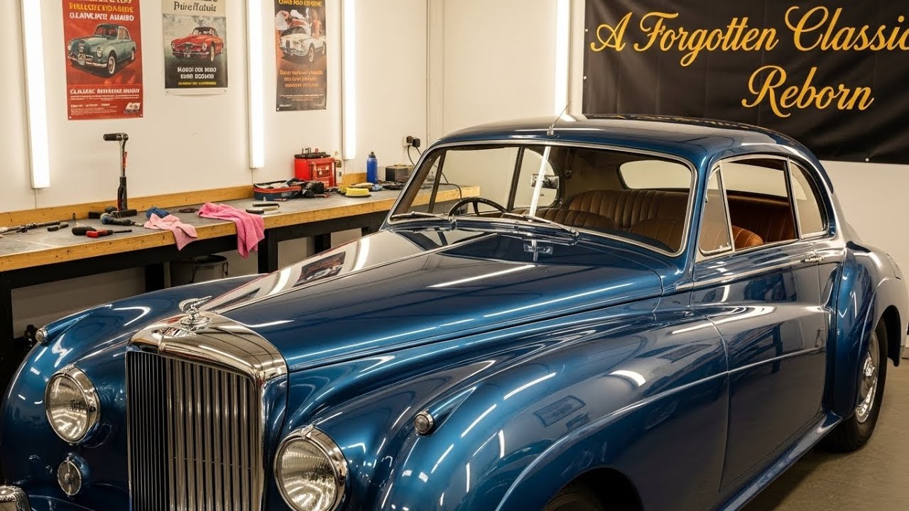 A Forgotten Classic Reborn | 1951 Bentley Dartmoor Coupe Restoration
