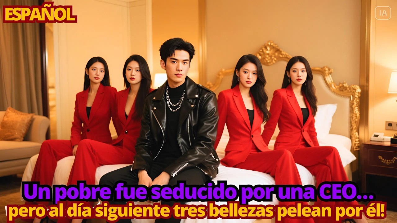 Un pobre fue seducido por una CEO… pero al día siguiente tres bellezas pelean por él!