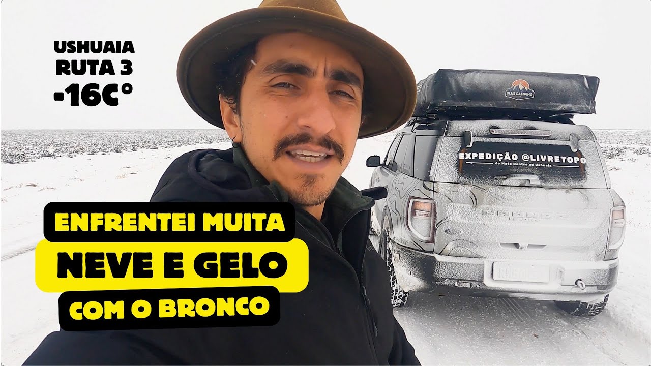 19 mil quilômetros de expedição, muita neve e gelo na volta com o Bronco!
