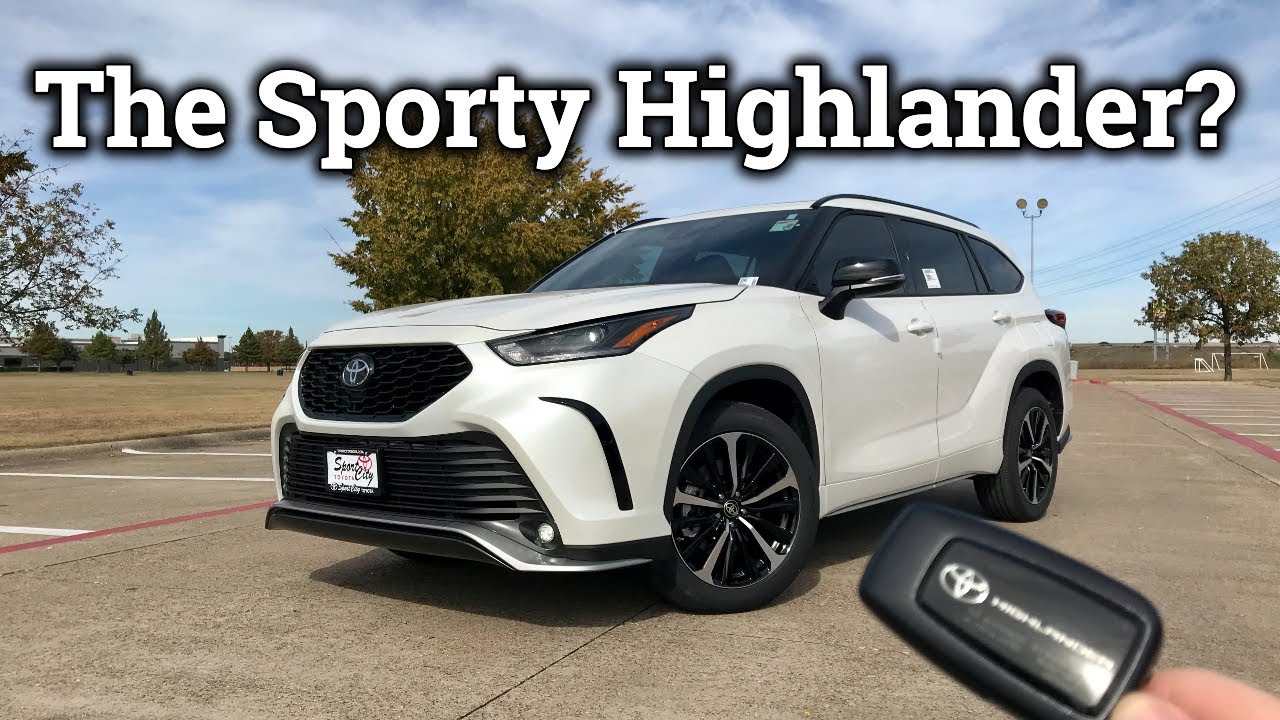 2021 Toyota Highlander XSE Review & Drive