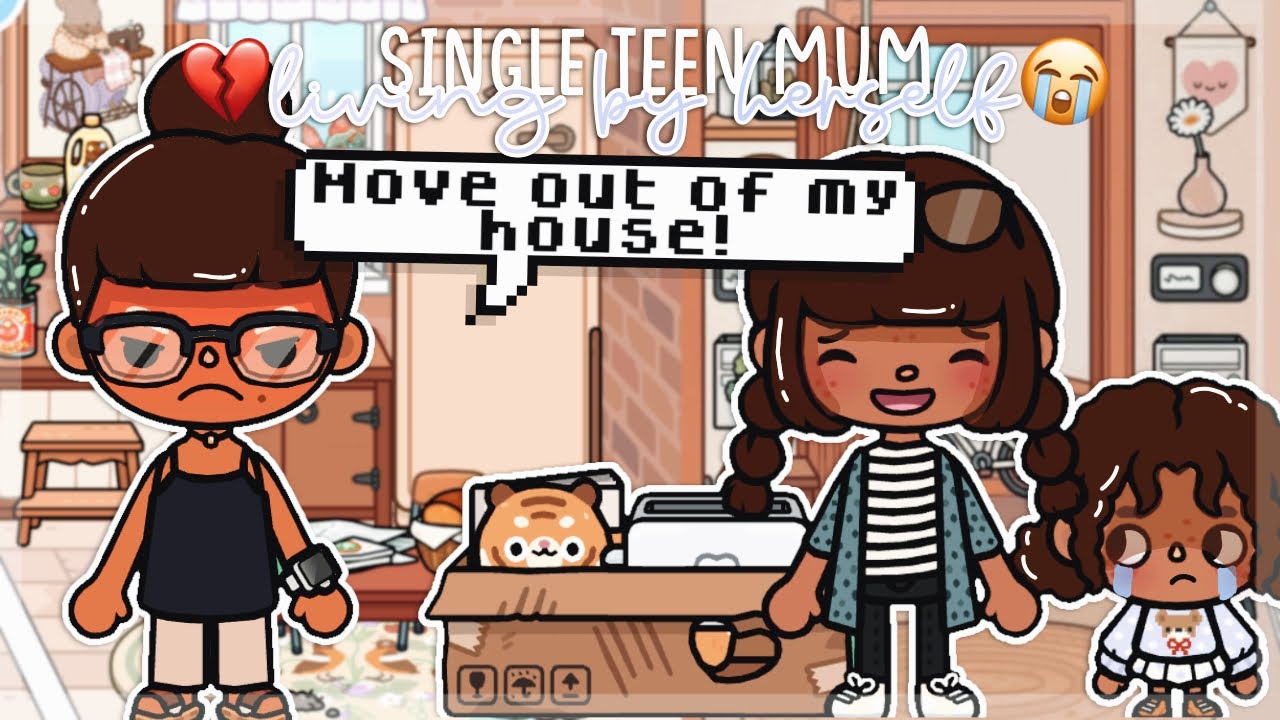 Single Teen Mum | *with voice* 🔊| Toca Boca TikTok Roleplay