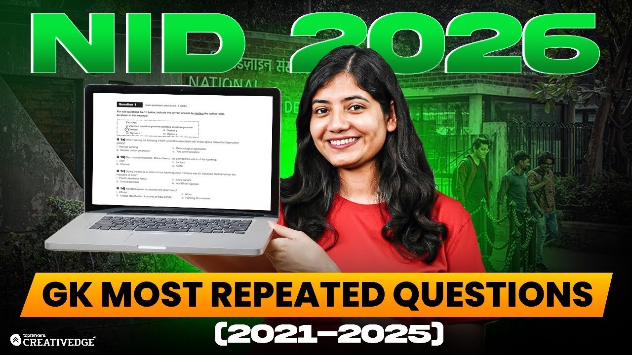 NID 2026 GK 😱 Most Repeated Questions from Last 5 Years (2021–2025) 