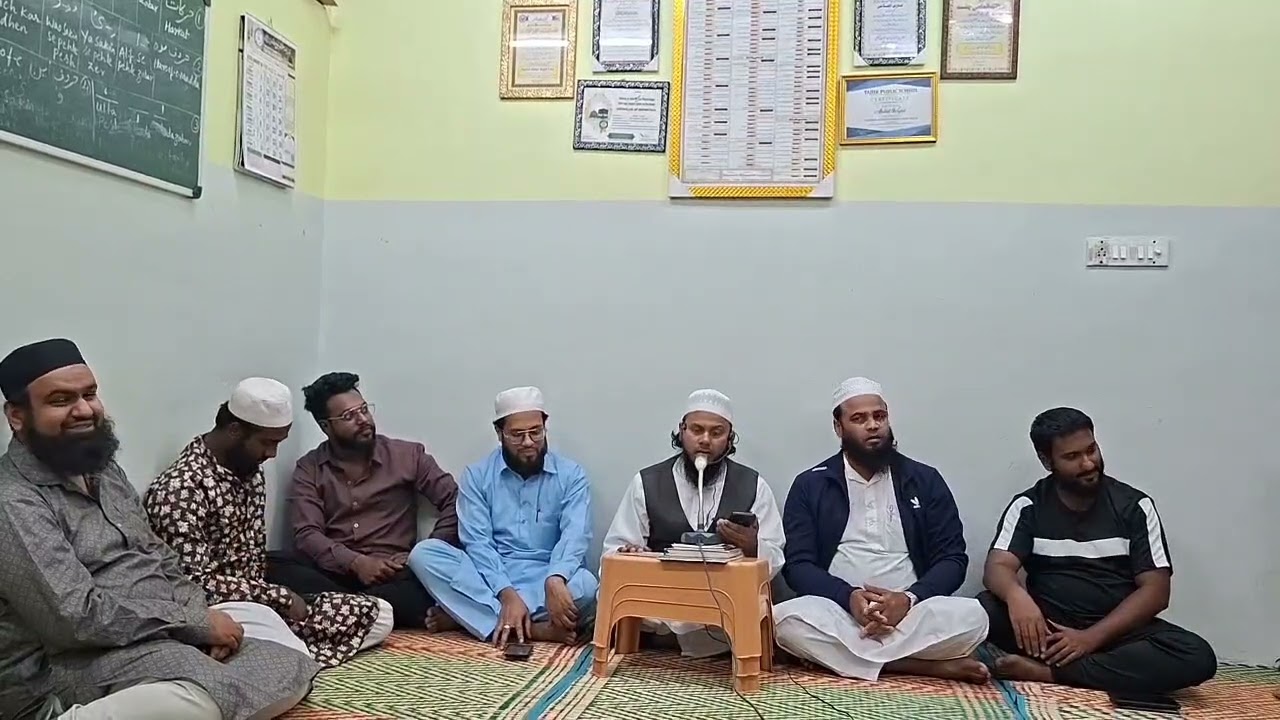 دشمنانِ صحابہ کو منہ توڑ جواب عبدالرزاق اطہر جمیل قاسمی امام جامع مسجد ہوسہلی بنگلور 