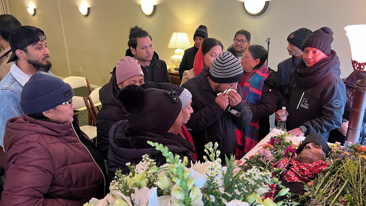 funeral of Nar Diyali Bhutanese Nepali in USA, January 24, 2026 , sad Nepali song 