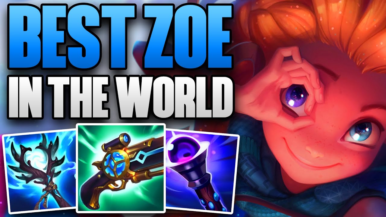 RANK 1 ZOE IN THE WORLD CARRIES HIS TEAM! | CHALLENGER ZOE MID GAMEPLAY | Patch 14.22 S14