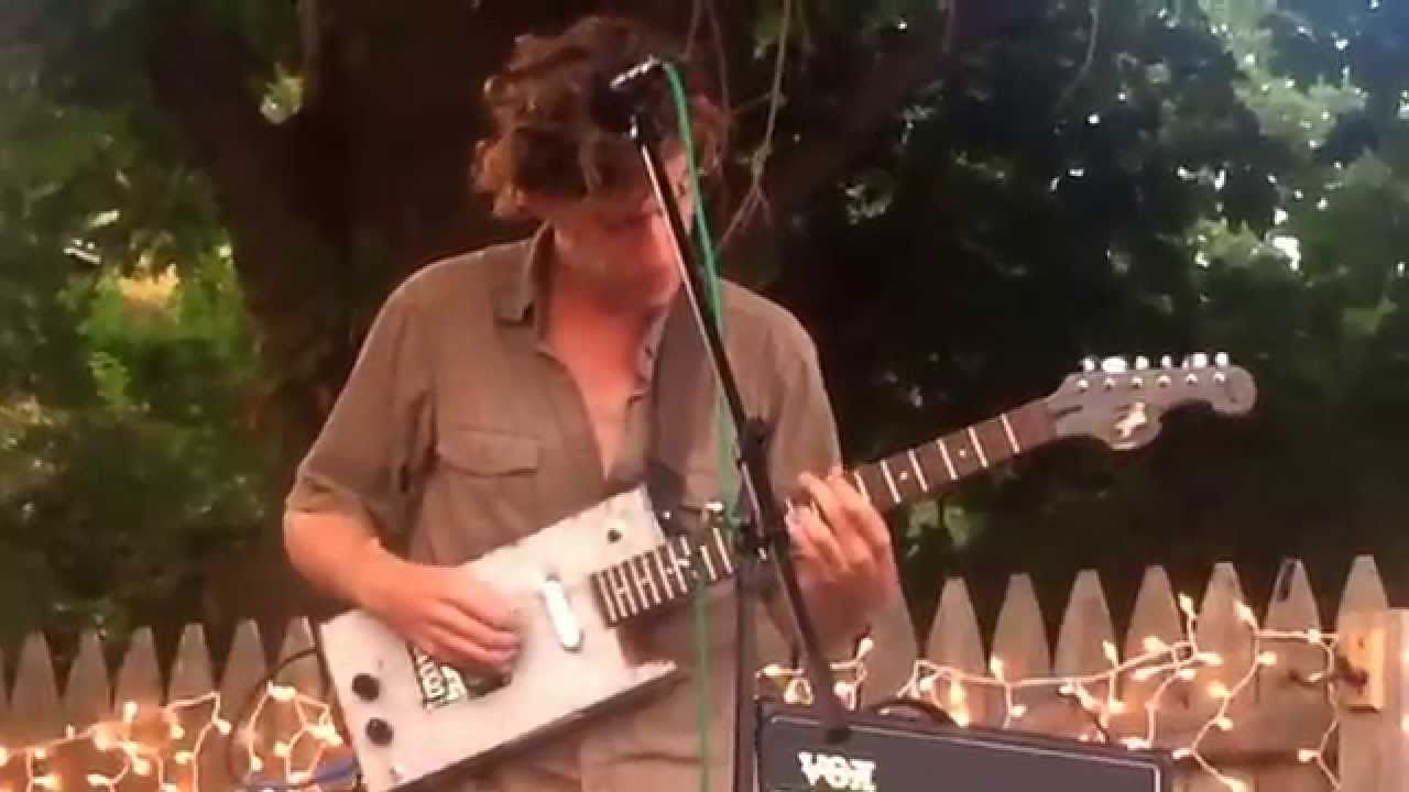 Emily Grove and The Homeless Apians  Backyard concert  August 2015
